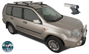 Heavy duty roof racks Nissan Xtrail T30